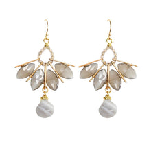Load image into Gallery viewer, Persia Earrings in Labradorite