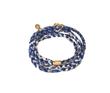 Load image into Gallery viewer, Zenwrap Bracelet/Anklet/Choker in Navy
