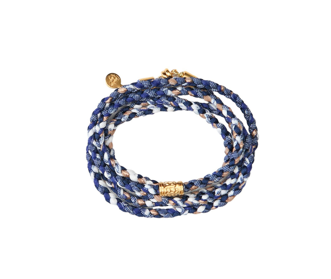 Zenwrap Bracelet/Anklet/Choker in Navy