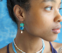 Load image into Gallery viewer, Duet Earrings in Turquoise
