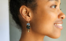 Load image into Gallery viewer, Duet Earrings in Black
