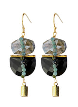 Load image into Gallery viewer, Duet Earrings in Black
