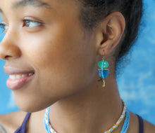 Load image into Gallery viewer, Duet Earrings in Moonstone
